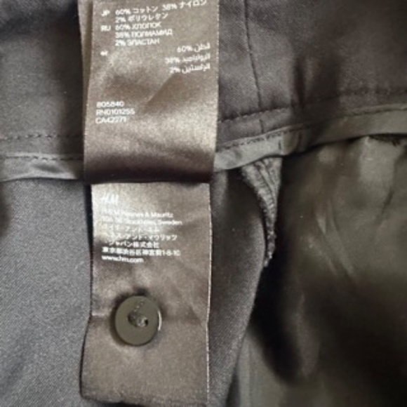 H&M Tulip Mini Skirt With Pockets Sz 6 Black RN# 0101255 - Picture 11 of 14